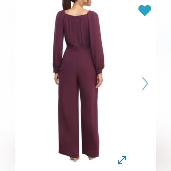 GAL Meets Glam Square Neck Jumpsuit - Picture 3 of 7